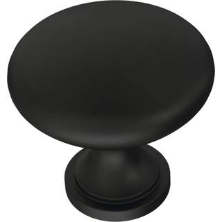 Franklin Brass Garrett Cabinet Knob Matte sort 1.19 i x 1,14 i skuffeknap 10 Pack P42354Z-FB-B