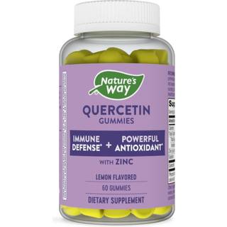 Nature's Way - Quercetin Gummies med Zink, 60 stk, Citron