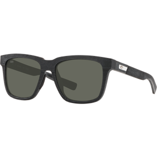 Costa Del Mar Pescador Polarized 902906 55 Solbriller Mænd Grå - Net Grey With Grey Rubber - 55mm