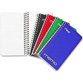 Mead Memo Pads 8 Pack foret college styrede papirlomme notebook sm? spiral notebooks til hjemmekontor tilbeh?r skole mini note puder 60 ark 5 """"
