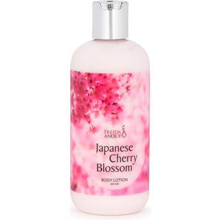 Duftende body lotion til kvinder dyb fugtighedscreme kvinder luksuslager med fylder og duft gaver, der lugter godt 10 oz (japansk kirsebærblomst)
