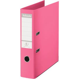 Esselte Brevordner No1 Solea PP FSC® A4/75 mm Solea rød