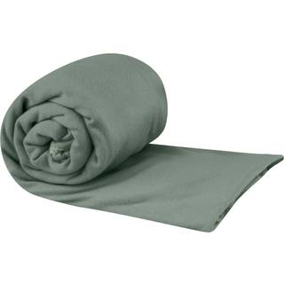 Hurtigtørrende håndklæde - Sea to Summit Pocket Towel - Medium - Grøn