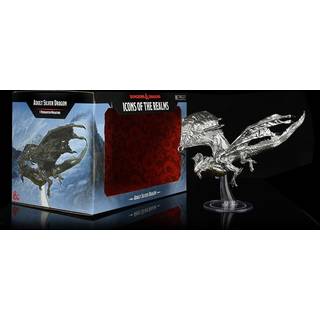 DnD - Adult Silver Dragon - Icons of the Realms Premium DnD Figur