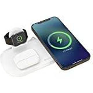 Devia trådlös laddare 3in1 Smart 15W vit