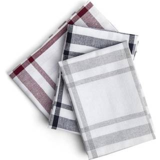 Kosta Linnewäfveri 410956 viskestykke square Wine Red One size
