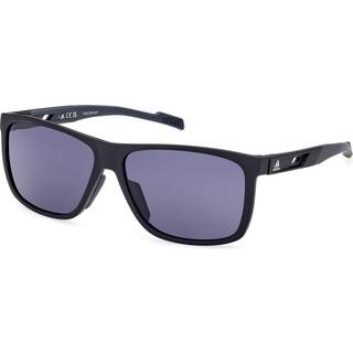 Adidas Sport Mand SP0067 02A Solbriller Injiceret Sort Grå Geometrisk Normal