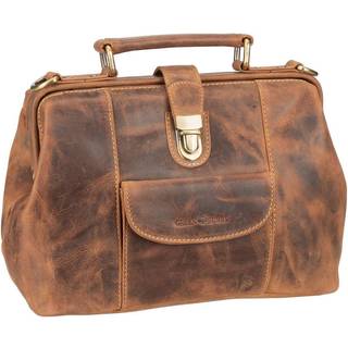Bügeltasche Leder 30x24cm Vintage 1584M | Greenburry.de