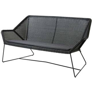 Cane-line, Breeze Siddehynde Lounge sofa Sunbrella grå