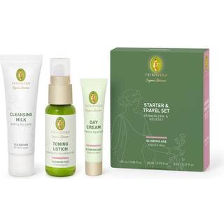 Primavera Ansigtspleje Glowing Age Start- og rejsesæt Cleansing Milk Soft & Delicate 25 ml + Toning Lotion Perfectly Illuminating 28 ml + Day Cream Ultimate New Aging 8 ml 1 Stk. (130,00 kr / 1 stk.) - 1 Stk.