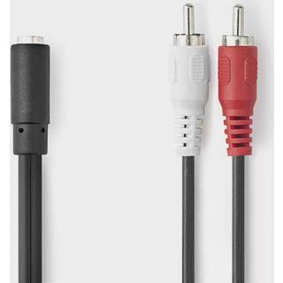 Nedis audio cable - 20 cm