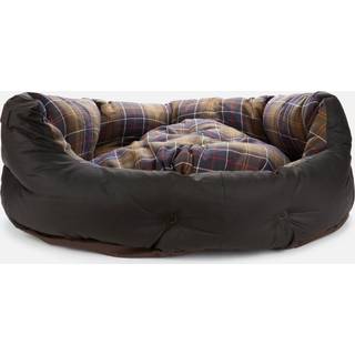 Barbour Lifestyle Wax Cotton Dog Bed 24' Olive