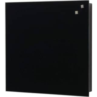 Nøgleskab sort glas front