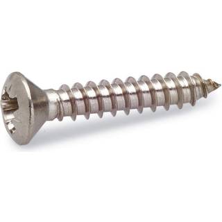 FAST pladeskrue med undersænket hoved, rustfri A4, 4,2 x 25 mm - 200 stk.