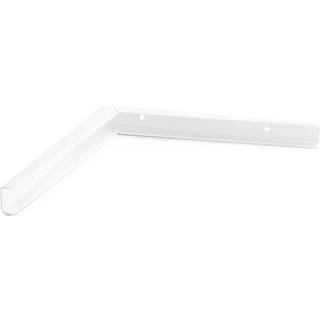 Habo 6013 hyldeknægt U-profil, 400 x 300 mm, hvid