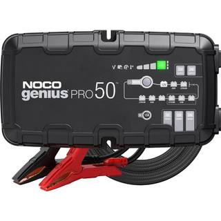 Noco Genius PRO50 Batterioplader til 6V, 12V og 24V 50000mA (Wet, Gel, MF, CA, EFB, AGM,  & Lithium-Ion)