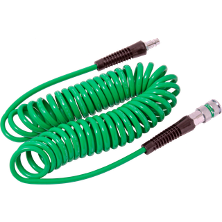 DJ TOOLS spiralslange PU 5×8 mm, 4 mtr