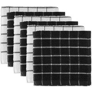 DII Black Combo Windows Pane -opvask (Sæt på 6)