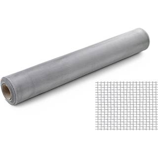 Habo 82 fluevæv, aluminium - 120 cm x 10 meter