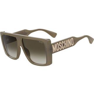 Moschino MOS119/S 4C3/HA 59 Solbriller Kvinder Grøn - Frosted Olive Green - 59mm