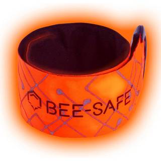 Bee Safe Led Click Band USB Orange, OneSize