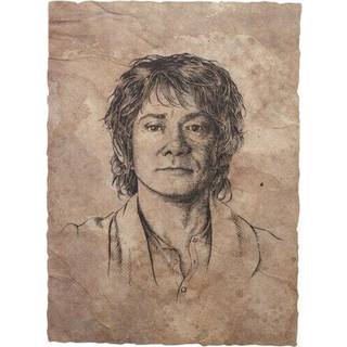 Weta Workshop - The Lord of the Rings - Portrait of Bilbo Baggins Statue Art Print