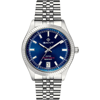 Gant Sussex 44 Quartz Blue Dial Steel Bracelet Men's Watch G166003