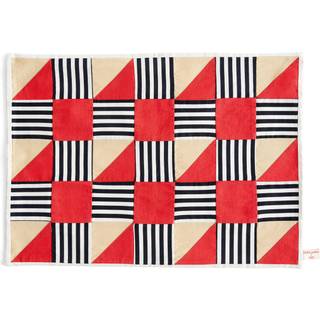 Sobremesa dækkeserviet, stripe red
