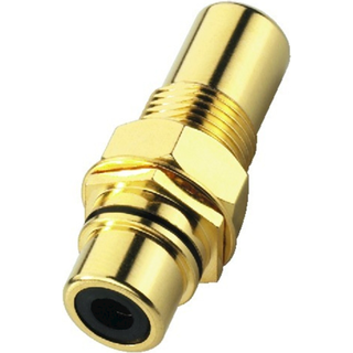 Phonobøsning hun/hun sort - T-730G/SW - MONACOR