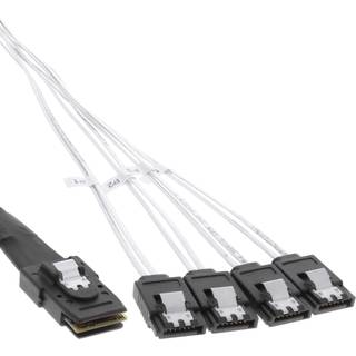 Mini SAS SFF-8087 til 4 x SATA direct OCR kabel - 0,5m