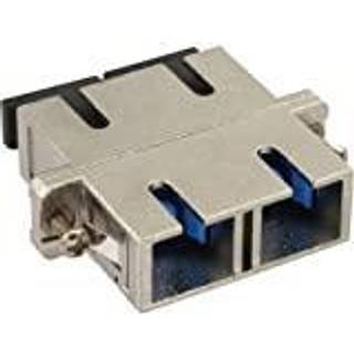 Fiber optisk duplex SC/SC singlemode metal adapter