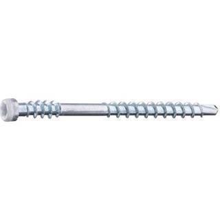 Grabber LTX48VITC Montageskrue med bits 3,3 x 48 mm, pakke med 100 stk. hvid