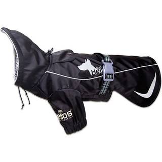 Hund Helios 'Ice-Breaker' Exttenable Hooded Dog Coat W/ Heat Reflective Tech Small Black