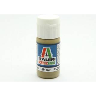 ITALERI Akrylmaling - Flad rustningssand - 20ml