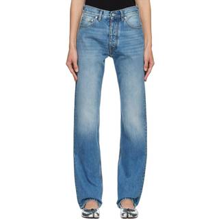 Maison Margiela Mid-rise straight jeans - blue - 30