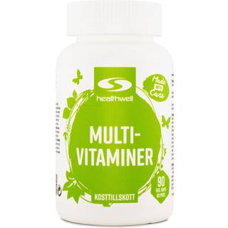 Healthwell Multivitaminer, 90 kapsler