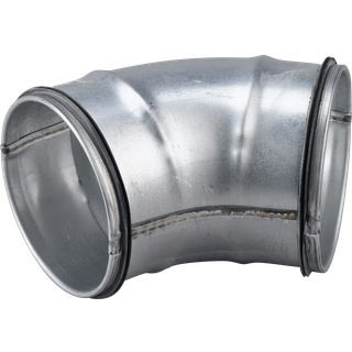 Ventilationsbøjning 45 gr. Ø 125 mm