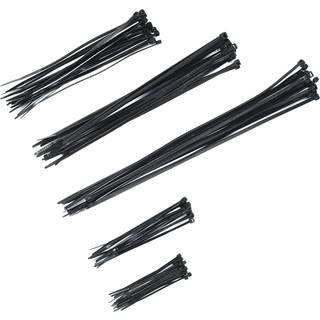 Flowconcept Kabelbindere 3,2x142 mm sort Pakke med 100 stk (803140)