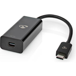 USB-C 3.2 Han til Mini Displayport hun - 8K@60Hz - Sort