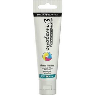 Daler-Rowney System3 Heavy Body akrylfarve 59 ml – Phthalo Turquoise 154