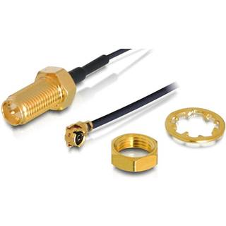 Delock - RP-SMA hun til MHF /U.FL-LP-068 han - 5 cm