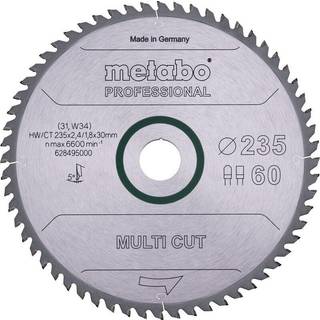 Metabo 4061792188549 - 628495000 Rundsavklinge multi cut, kvalitet professional, til håndrundsav
