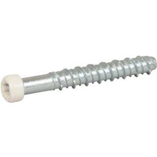 ESSVE ECS-CY Betonskrue 5(4) mm Ø, hvidt hoved, 100-pak 50 mm