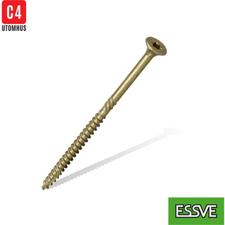 ESSVE ESSDRIVE Træskrue 5 mm Ø, forsænket, CorrSeal CorrSeal