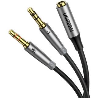 UGREEN 3,5 mm AUX audio splitterkabel 1x hun til 2x han