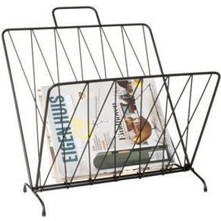 Magasinholder Diamond Raster 40x45cm metal sort