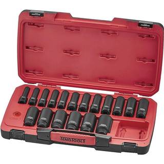 Teng Tools Slagtopsæt med 22 dele med 1/2\" firkantet drivenhed T9222L