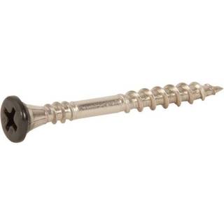 ESSVE 537617 Facadeskrue 4,2x45 mm, rustfri/syrefast A4, strimmel. Sort, pakke med 1000