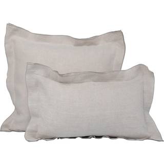 Mille Notti Siena Pudebetræk 50x50 Cm - Pyntepuder & Betræk Hør Beige - 60021130-5050