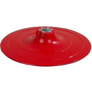 Bagskive / underlagsplade til polermaskiner Mirka Backing Pad, Ø150 mm, M14, hård, rød